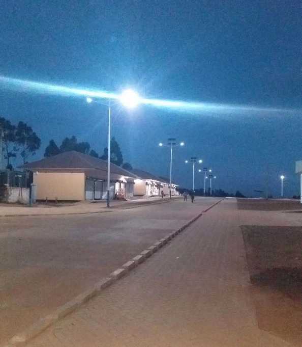 榕城区非洲科特迪瓦太阳能路灯工程